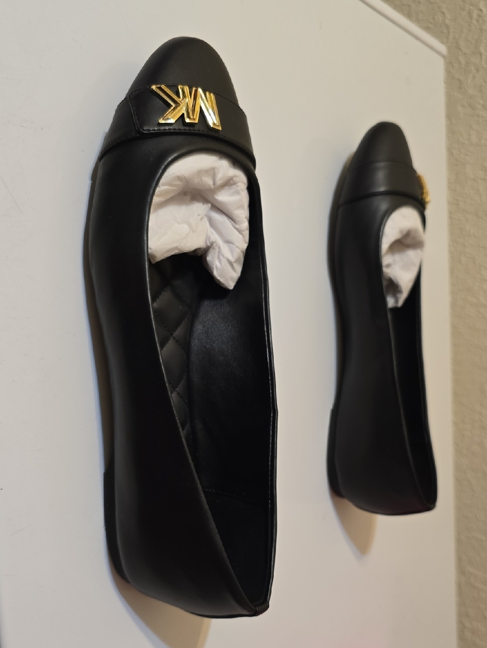Michael Kors Jilly Ballet Flat Black Size 11 - Picture 7 of 13